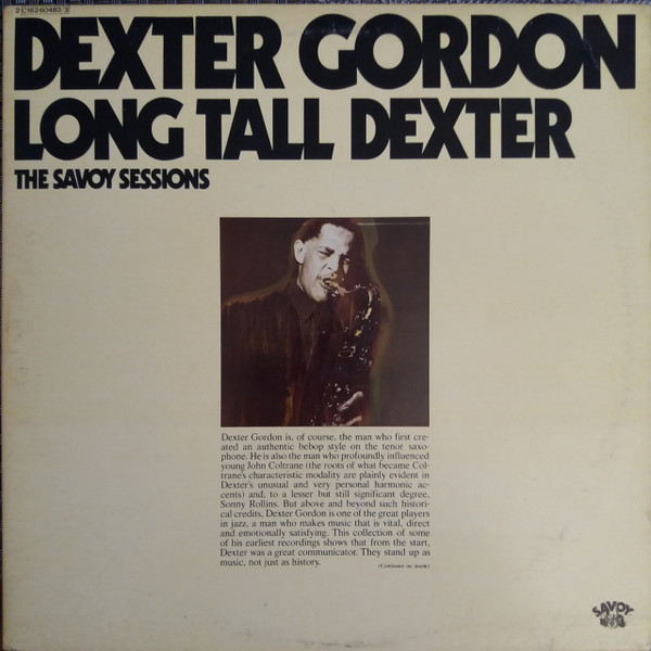 Dexter Gordon – Long Tall Dexter (1976, Vinyl) - Discogs