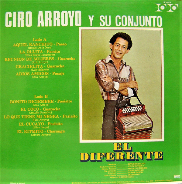 ladda ner album Ciro Arroyo Y Su Conjunto - El Diferente