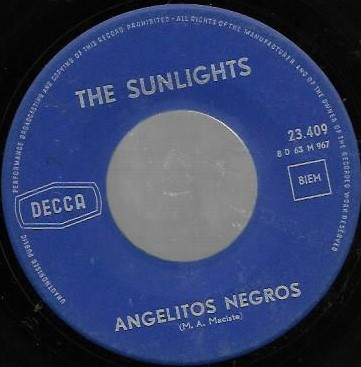 télécharger l'album Les Sunlights - Valencia Angelitos Negros