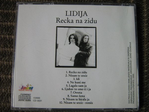 last ned album Lidija - Recka Na Zidu