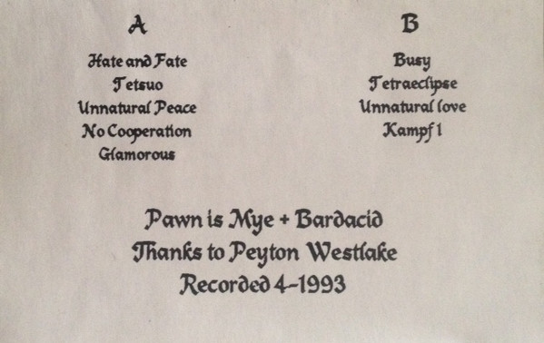 descargar álbum Pawn - Unnatural Peace And Love