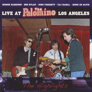 George Harrison - Live At The Palomino Los Angeles album cover