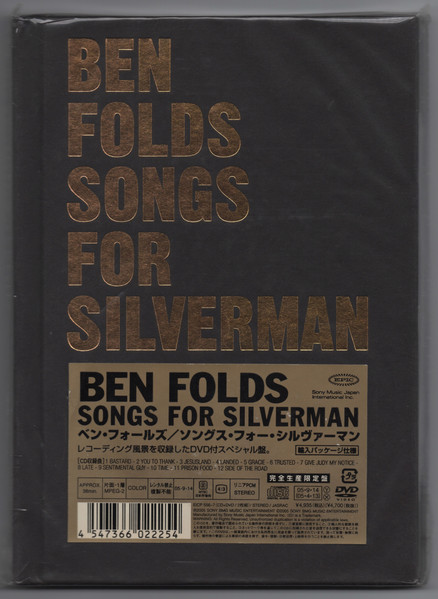 Ben Folds - Songs For Silverman | Releases | Discogs