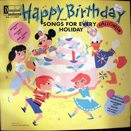 Happy Birthday And Songs For Every Holiday (1964, Vinyl) - Discogs