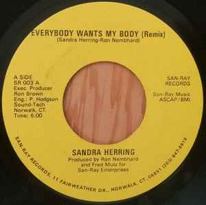 Sandra Herring - Everybody Wants My Body  album cover