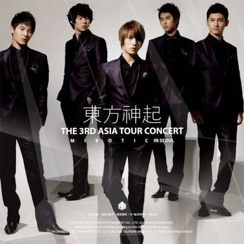 TVXQ! – The 3rd Asia Tour Concert 'Mirotic' in SEOUL (2009, CD 