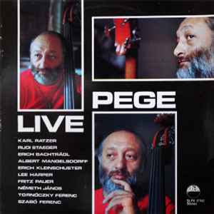 Aladár Pege - Live