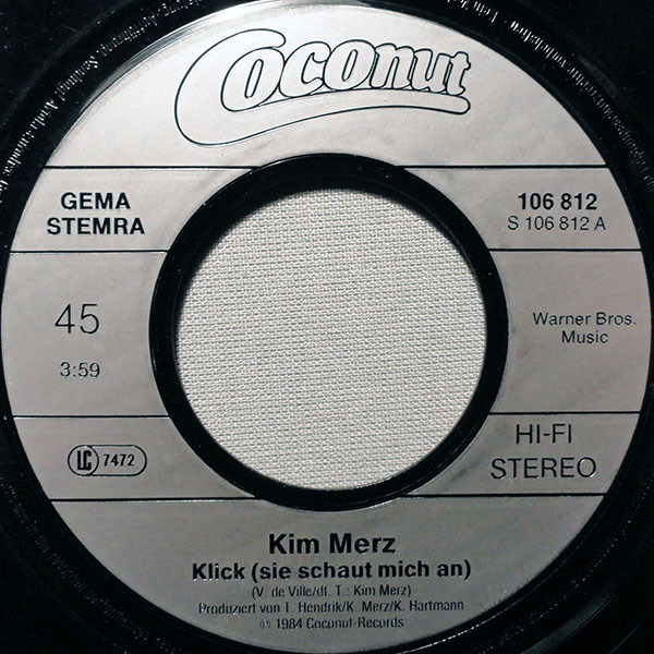 descargar álbum Kim Merz - Klick Sie Schaut Mich An