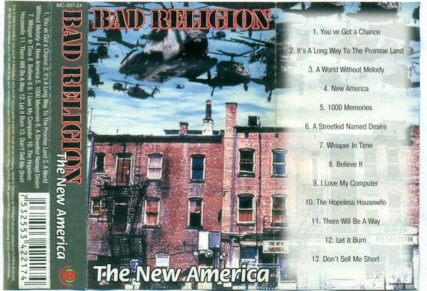 Bad Religion - The New America | Releases | Discogs