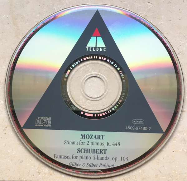 lataa albumi Mozart, Schubert, Güher & Süher Pekinel - Mozart Sonata K 448 Schubert Fantasia Op 103