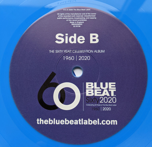 Various - Blue Beat Is Back In Town - The Sixty Year Celebration Album 1960 - 2020 | Blue Beat (BB20206002) - 7