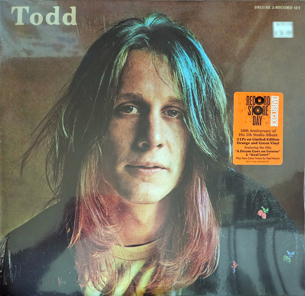 Todd Rundgren – Todd (2024, Orange, Vinyl) - Discogs