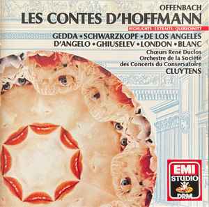 Jacques Offenbach - Les Contes D'Hoffmann Album-Cover