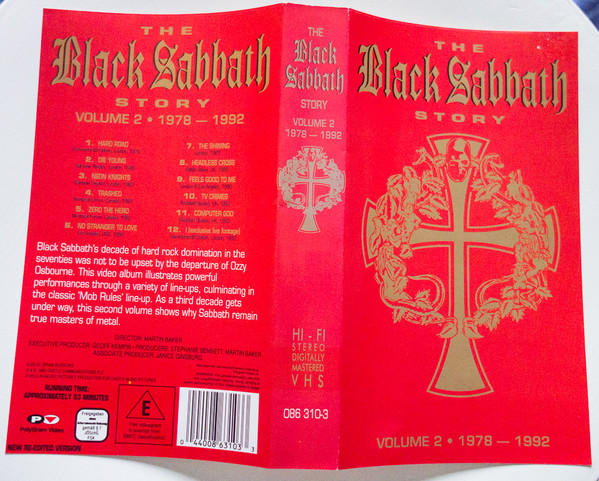 Black Sabbath – The Black Sabbath Story Volume 2 • 1978 - 1992