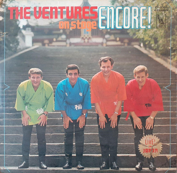 The Ventures – On Stage, Encore! (1967, Red Translucent Vinyl