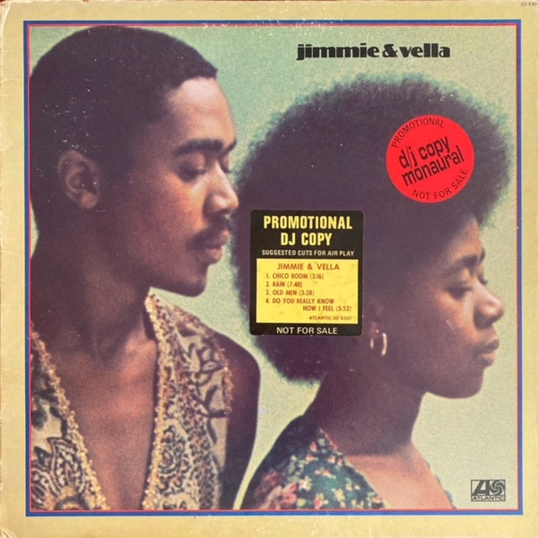 Jimmie & Vella – Jimmie & Vella (1972, Gatefold, Monarch Pressing