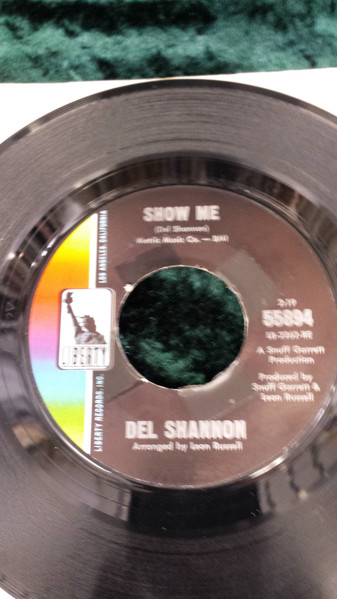 Del Shannon – Never Though I Could / Show Me (1966, Four-Prong