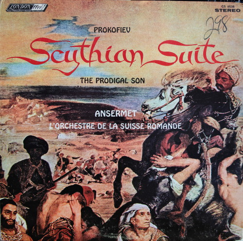 ladda ner album Prokofiev, Ansermet, L'Orchestre De La Suisse Romande - Scythian Suite The Prodigal Son