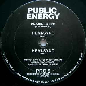 Public Energy - Hemi-Sync album cover