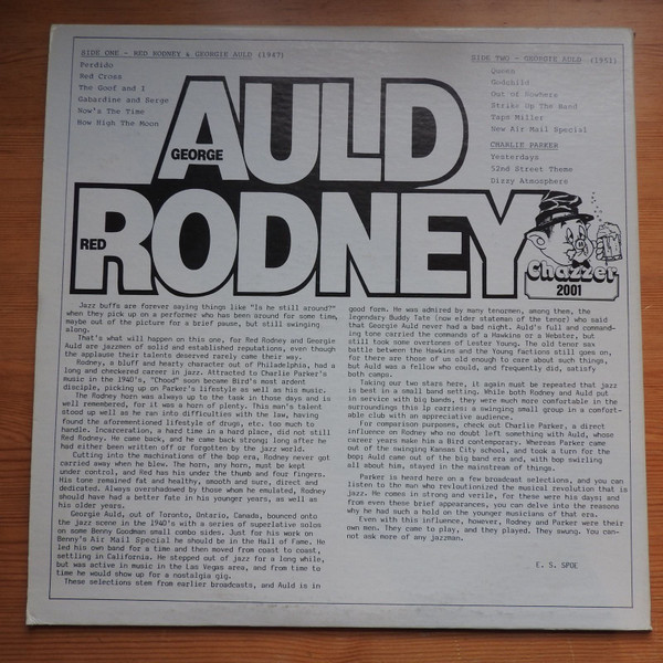 ladda ner album George Auld, Red Rodney - The Vibes Are On
