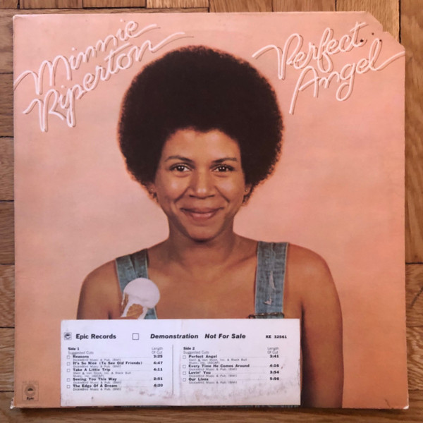 Minnie Riperton – Perfect Angel (1974, Vinyl) - Discogs