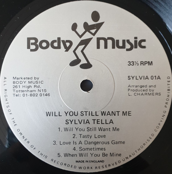 Sylvia Tella – Will You Still Want Me (1986, Vinyl) - Discogs