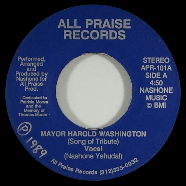 ladda ner album Nashone Yehudal - Mayor Harold Washington