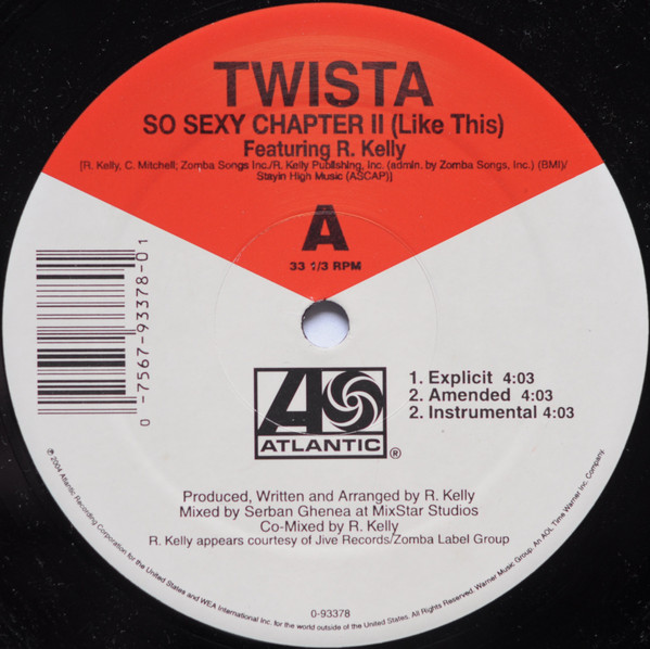 Twista So Sexy Chapter Ii Like This Y All Know Who 2004 Vinyl Discogs