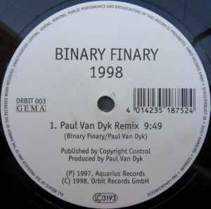 Binary Finary - 1998 album cover
