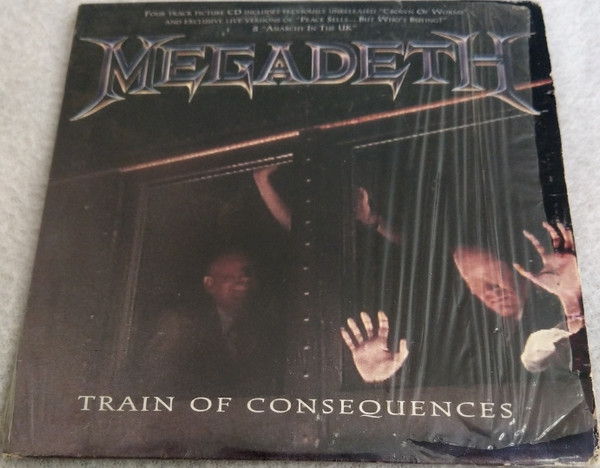 Megadeth – Train Of Consequences (1994, Picture Disc, CD 