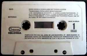 Coro Ronda Garcilaso - Canciones Populares Montañesas album cover