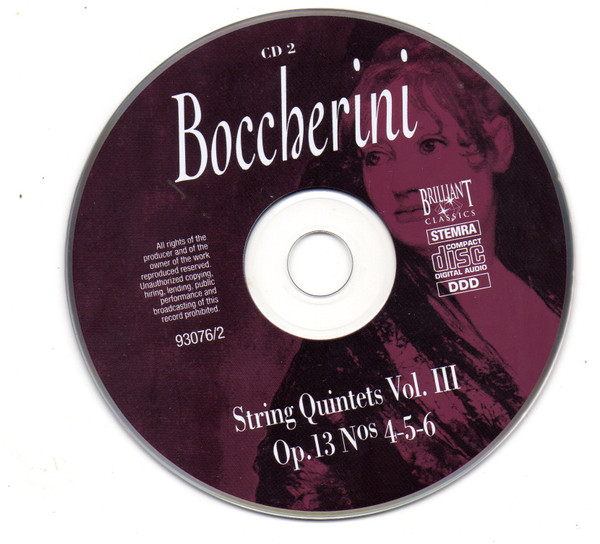 Album herunterladen Boccherini, La Magnifica Comunità - String Quintets Vol III