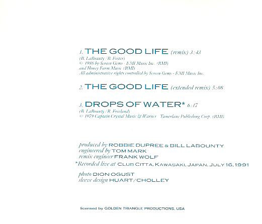 baixar álbum Bill Labounty - The Good Life