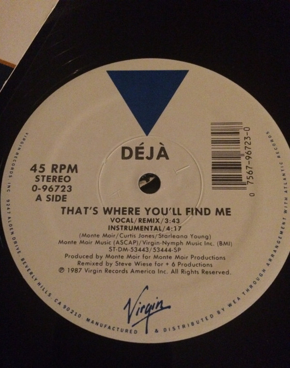 lataa albumi Déjà - Thats Where Youll Find Me