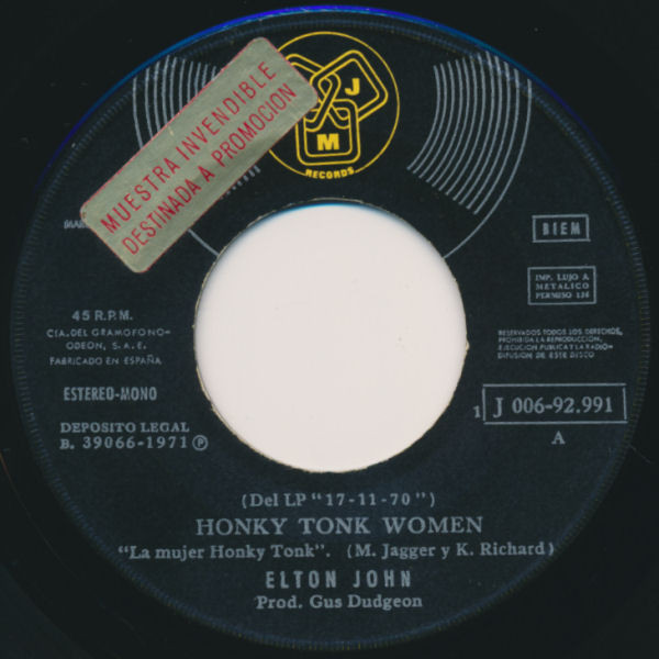 baixar álbum Elton John - Honky Tonk Women Sixty Years On