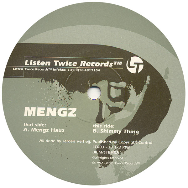 Mengz – Mengz Hauz / Shimmy Thing