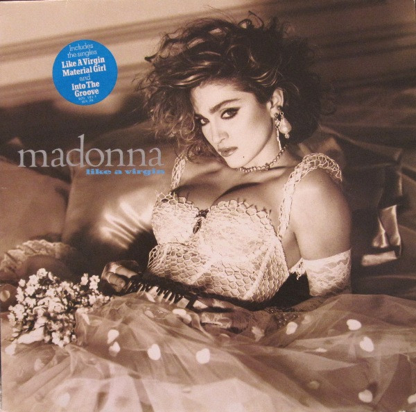 Обложка конверта виниловой пластинки Madonna - Like A Virgin