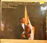 Cover of Concerto In E Minor, Op. 64 / Concerto In G Minor, Op. 26", , Vinyl