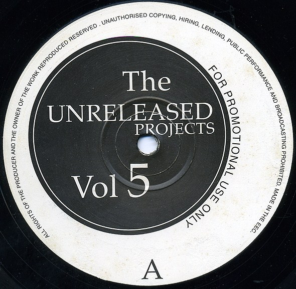 The Unreleased Project Vol 5 (1994, Vinyl) - Discogs