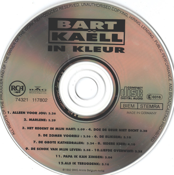 baixar álbum Bart Kaëll - In Kleur