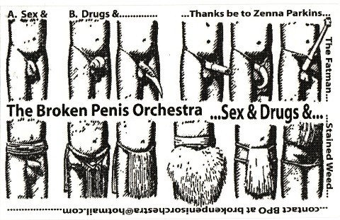 last ned album The Broken Penis Orchestra - Sex Drugs