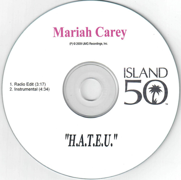 Mariah Carey – H.A.T.E.U. (Remix) (2010, Vinyl) - Discogs