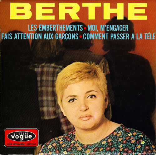 Berthe Les Emberthements 1966 Vinyl Discogs