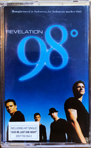 Lot of 4 98 Degrees Cd's Bonus VHS Tape 98 Degrees and Rising Revelation 
