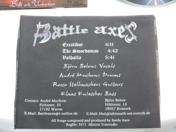 télécharger l'album Battle Axes - Bold And Unbroken
