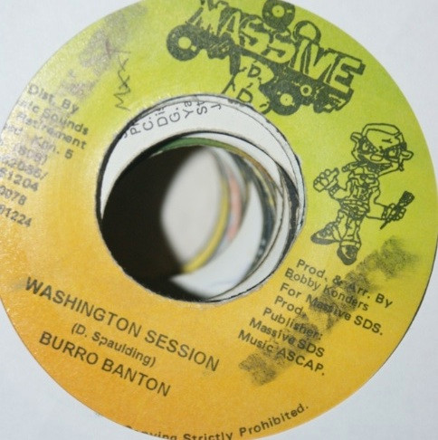 Burro Banton – Washington Session (Vinyl) - Discogs