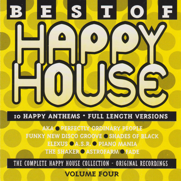 Best Of Happy House Volume 4 (1996, CD) - Discogs