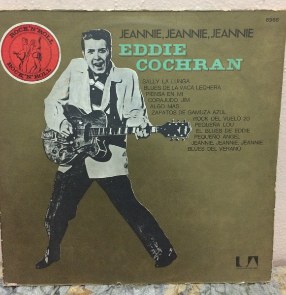 Eddie Cochran – Jeannie, Jeannie, Jeannie (1975, Vinyl) - Discogs