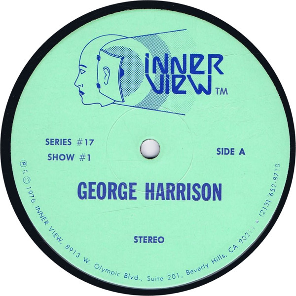 baixar álbum George Harrison - Innerview Series 17 Show 1 George Harrison