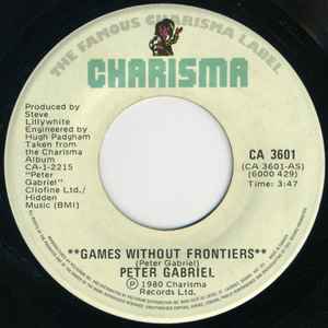 Games Without Frontiers - Peter Gabriel